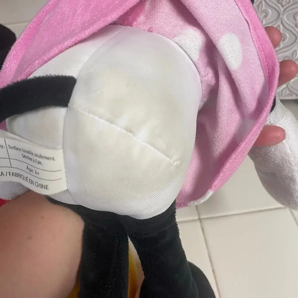 Disney Mickey Mouse Minnie Mouse Plush Lot Stuffed Characters